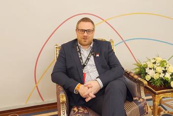 Michael Peters. the secretariat representative of the AMR Industry Alliance for an Industry Alliance that focuses exclusively on AMR and broadly represents the life sciences sector.