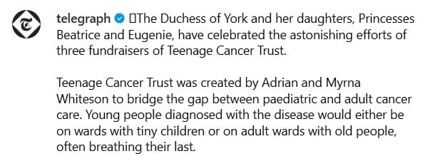 Sarah Ferguson takes a stand for noble cause with daughters