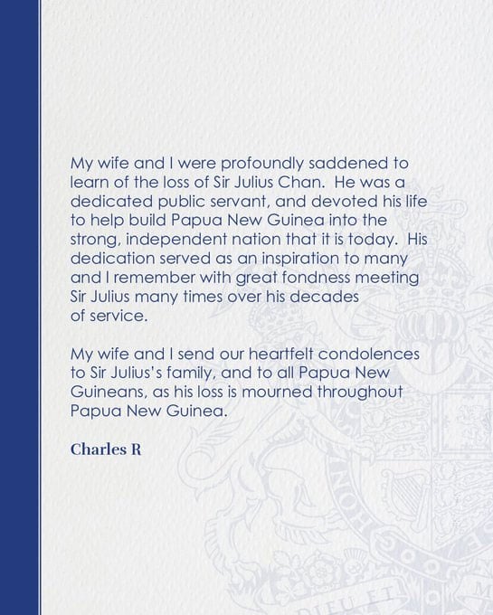 King Charles responds to sad news with heartbreaking statement