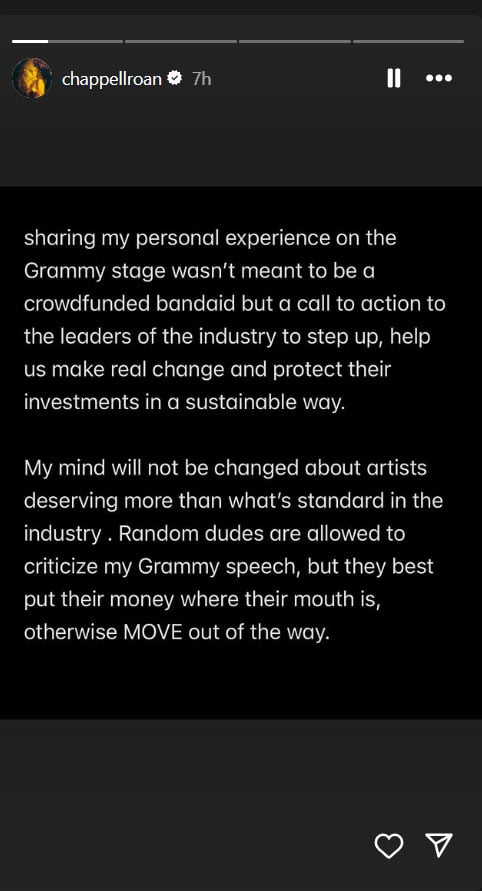 Chappell Roan claps back by criticism of up-ed article