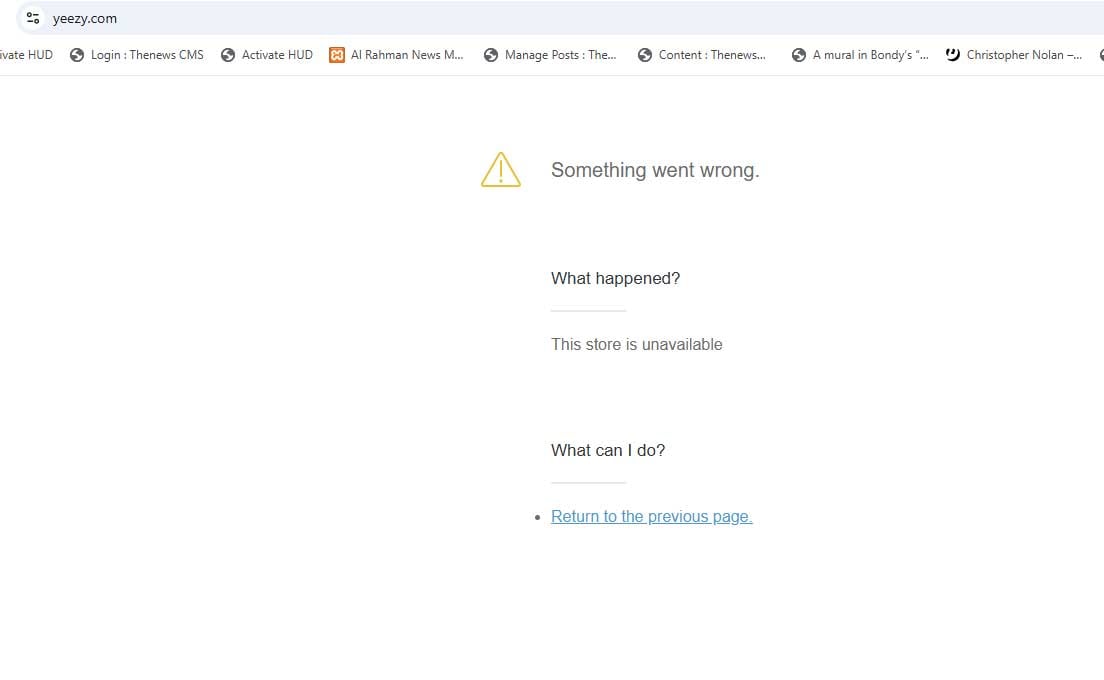 Kanye Wests Yeezy Website shut down after selling controversial shirts