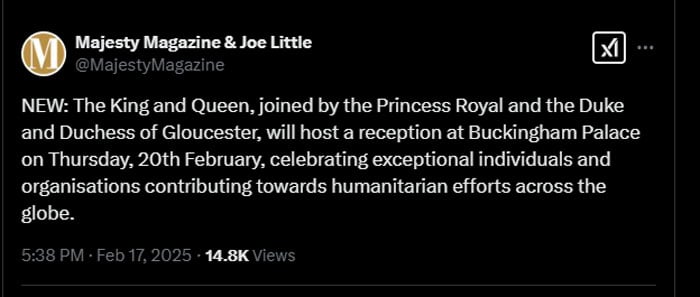Buckingham Palace publishes a major message after Prince Harry's reconciliation notes