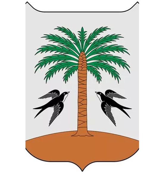 The coat of arms from an inner city in Mallorca
