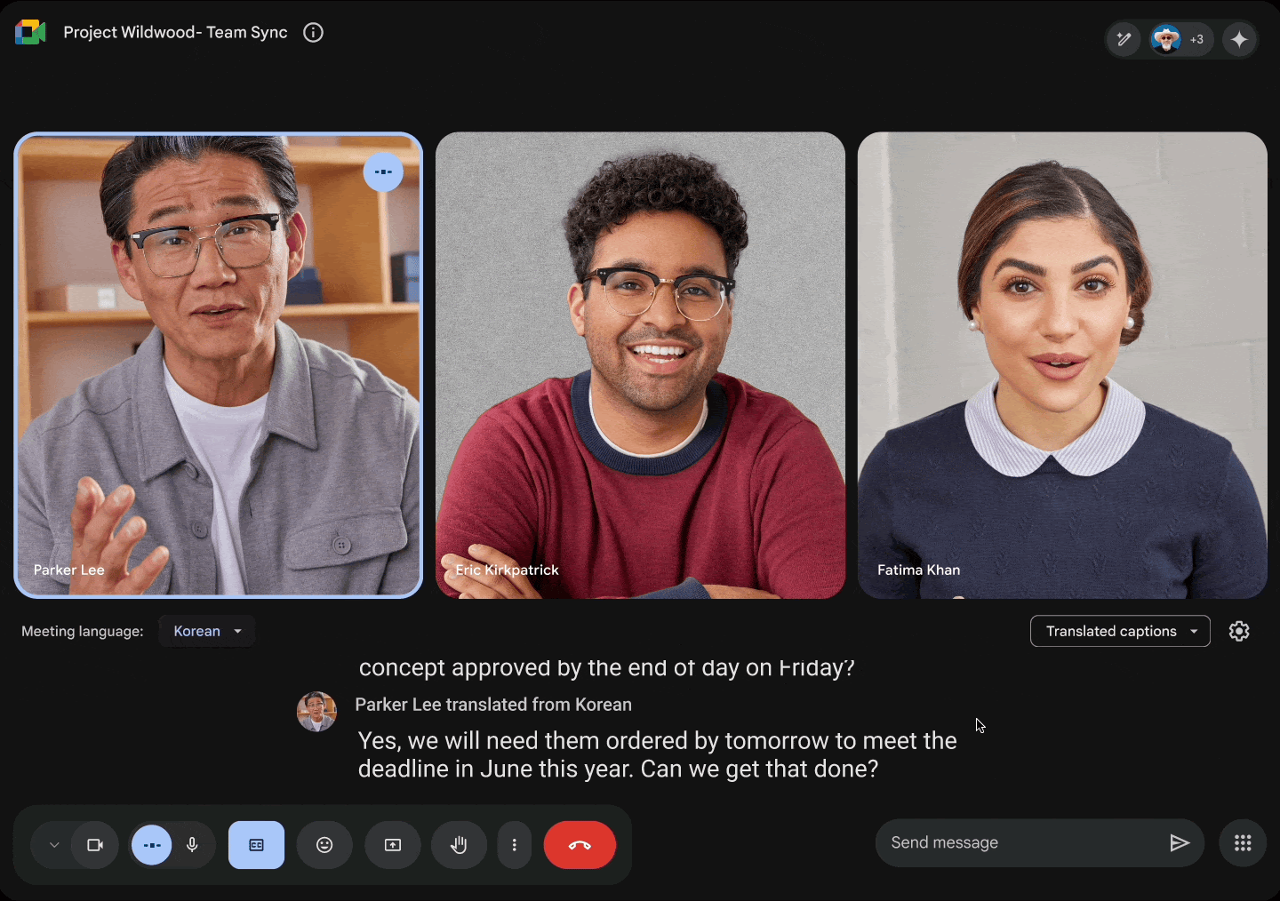 Google Meets Roll Back Through Live Captions