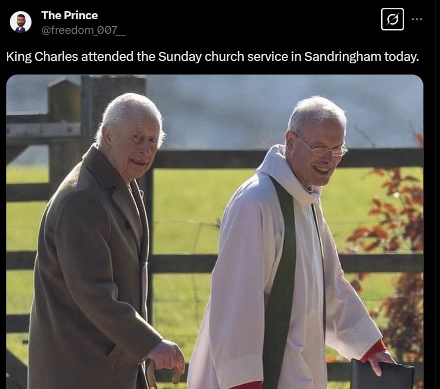 King Charles rarely makes public performance before the important meeting