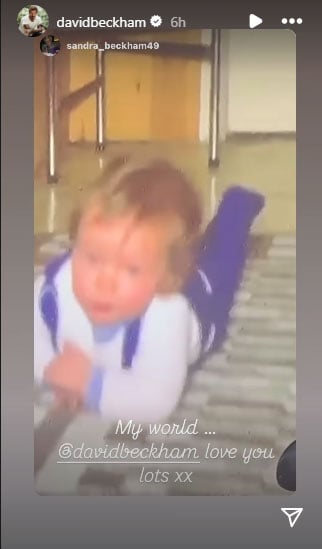 David Beckham's mother rarely shares glimpses from her childhood