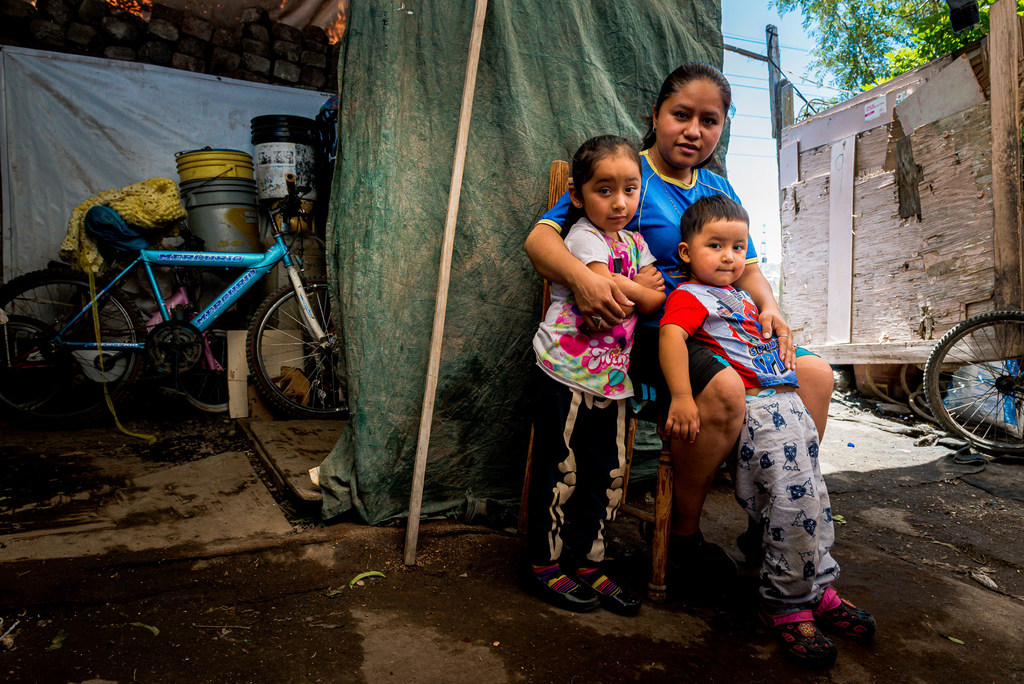 Children in Mexico received food baskets under the Covid-19 pandemic (File, 2022) Children in Mexico received food baskets under the Covid-19 pandemic (File, 2022)