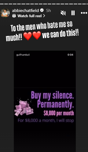 Abbie Chatfield sparks controversy with social media cease with offers