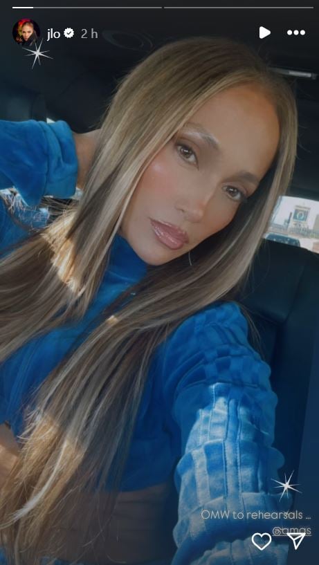 Jennifer Lopez heads to Amas' repetitions in spite of injury