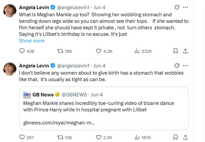 Meghan Markle haters losing the mind over his baby mamma -Dance