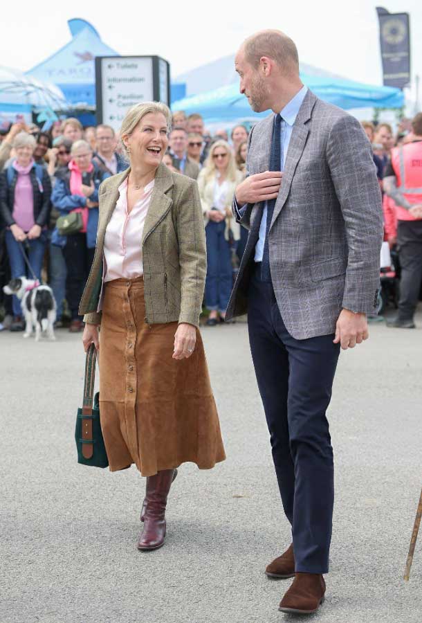 Duchess Sophie joins Prince William at the Royal Event as Kate Middleton stays home