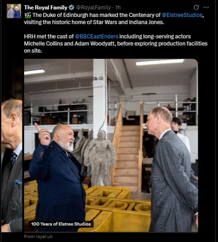 Prince Edward talks about important contributions from creative industries