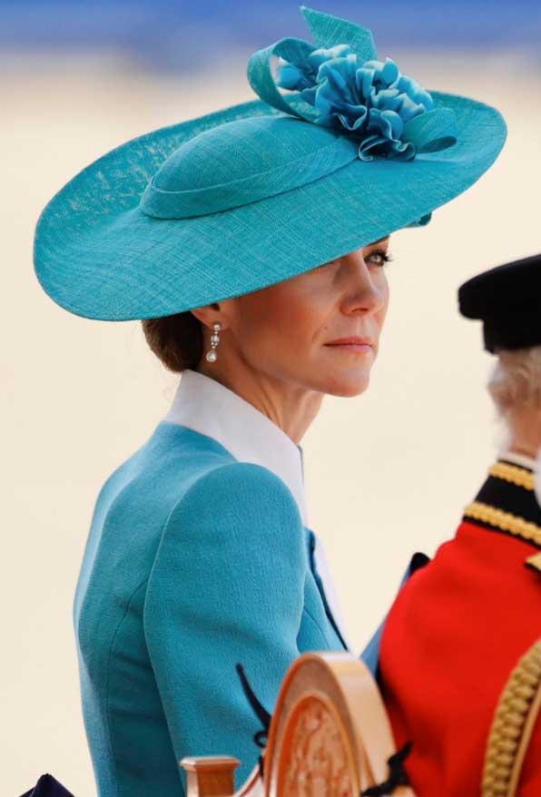 In Pictures: Kate Middleton Stuns by Tropping the Color