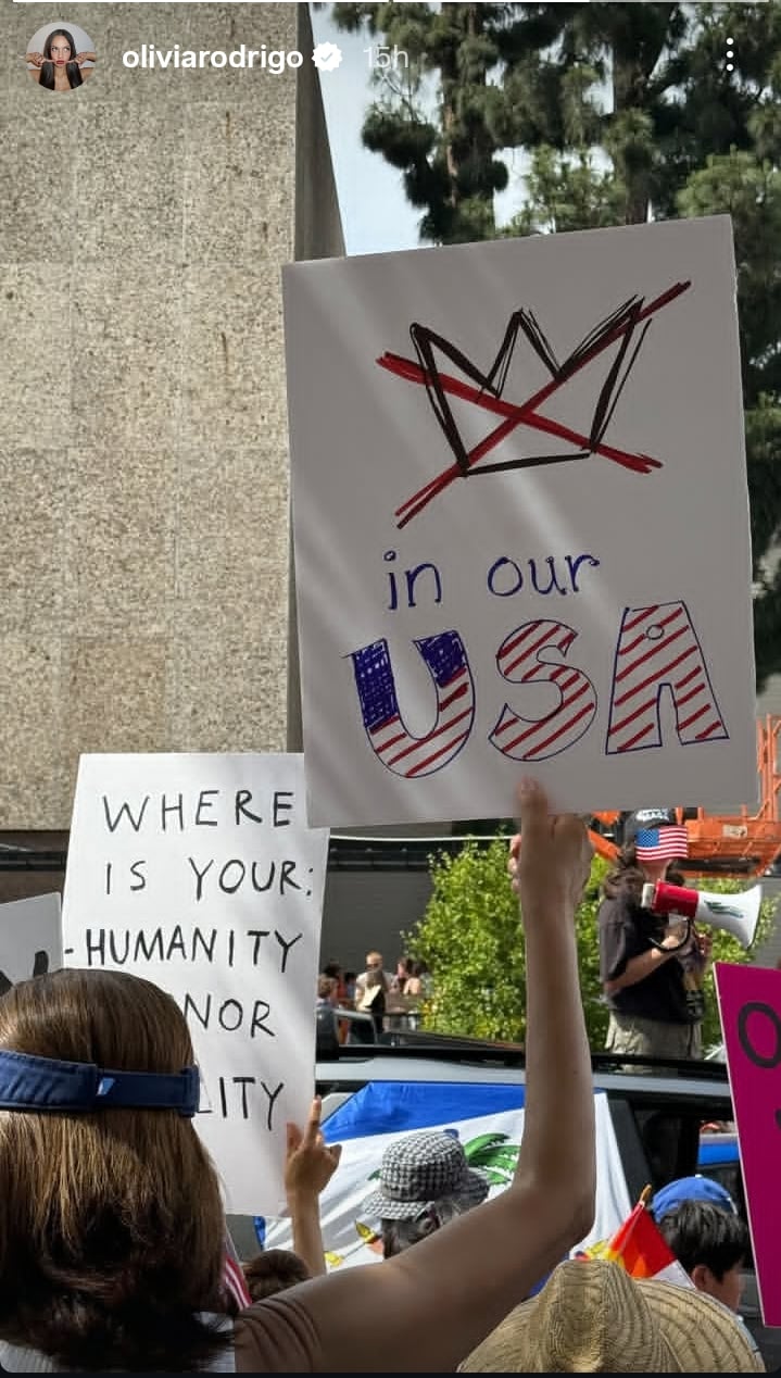 Olivia Rodrigo rejects Crown after Buckingham Palace Protest