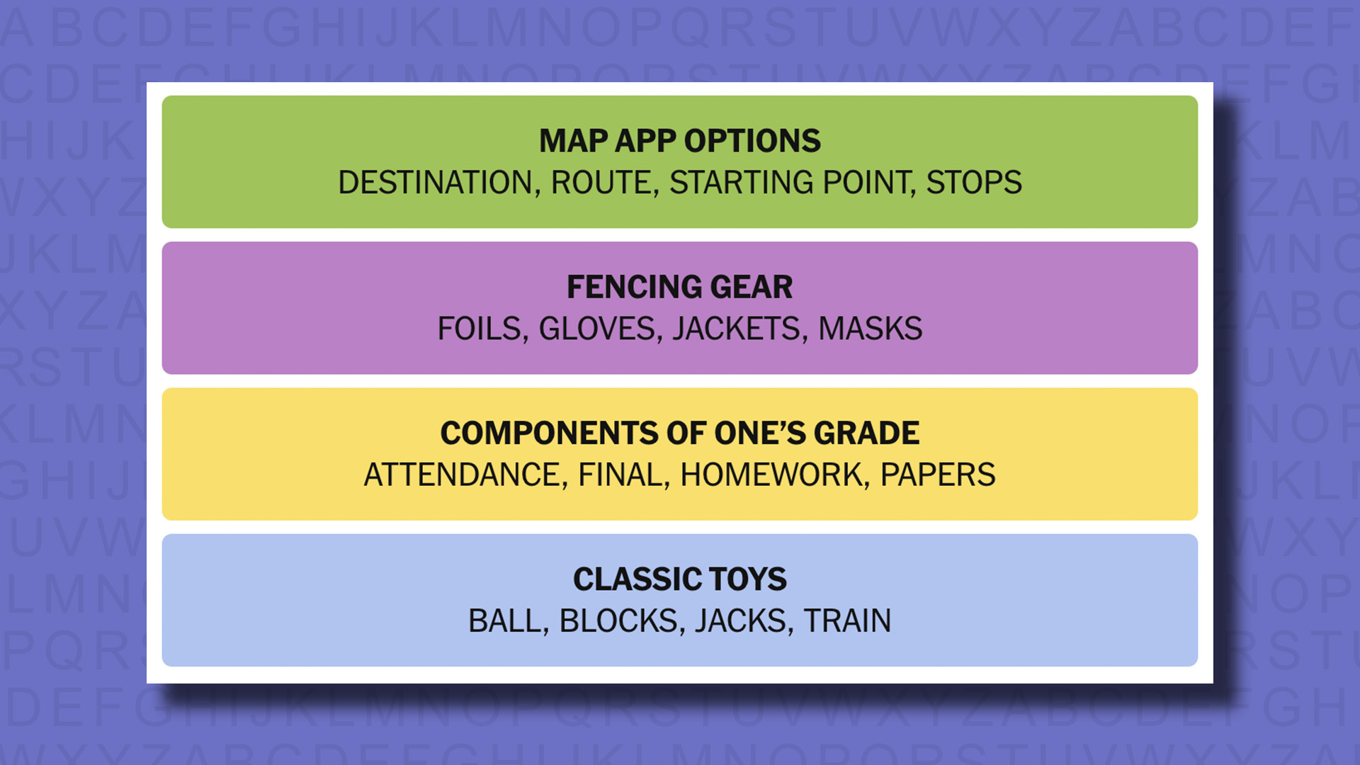 New -Connections Reply to Games 739 on a Purple Background