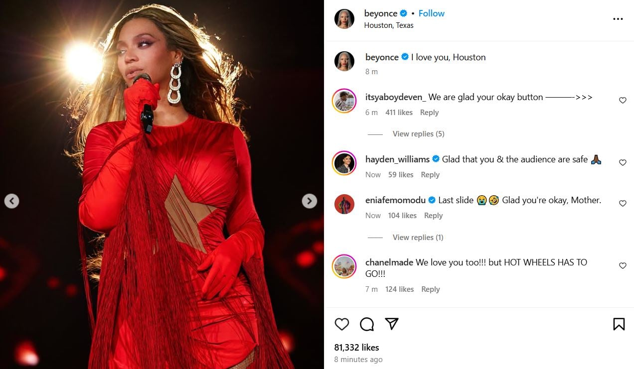 Beyonce breaks silence over terrible 'cowboy carter mishaps