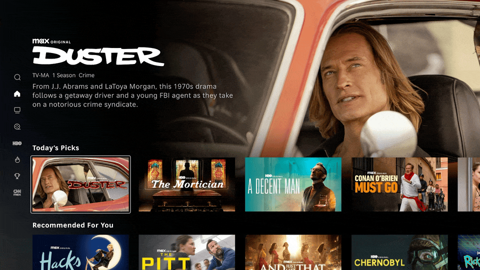 An animated gif showing what Max's new website will look and work