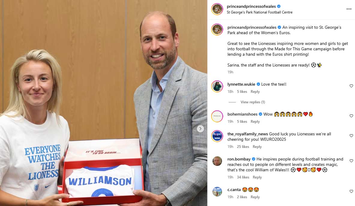 Popular brand is trying to catch Prince Williams Eye as he receives new powers