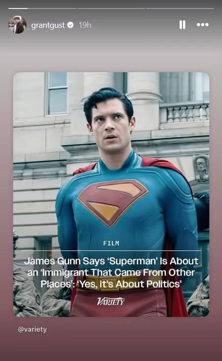 Flash Star responds to Superman is an immigrant history