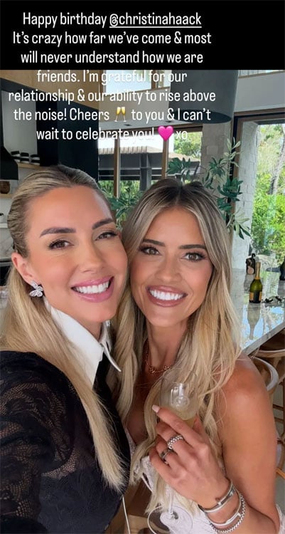 Heather Rae El Moussa Pen's Beriving Note to Christina Haack