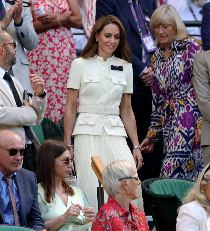 Kate Middleton's Wimbledon 2025 Participation in Photos