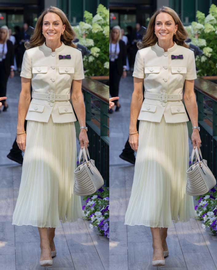 Kate Middleton's Wimbledon 2025 Participation in Photos