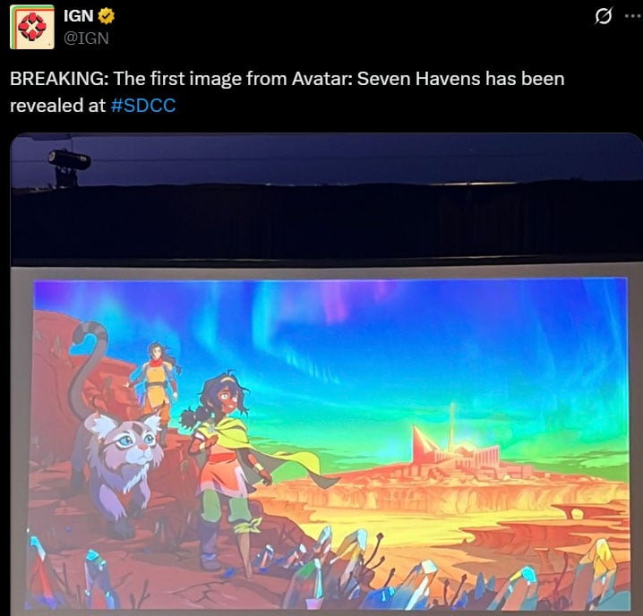 Avatar: Seven Havens sees first revealed