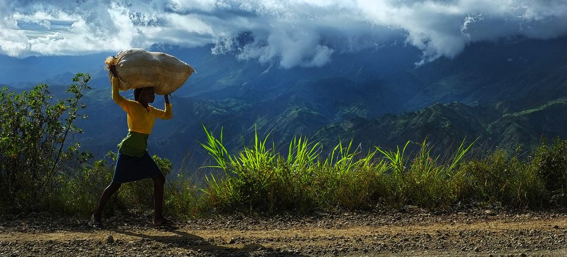 The long -term development of Haiti is at risk when funding falls.