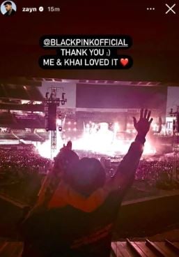 Zayn Malik, daughter Khai participates in Blackpinks concert in NYC together