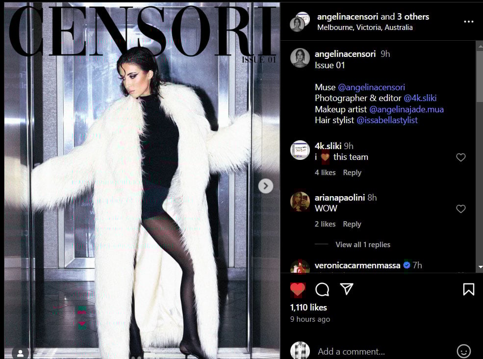 Bianca Censori's sister emerges heat in new snaps