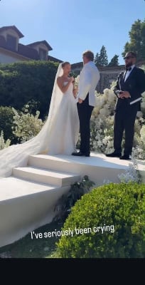 WWE -Star Logan Paul marries the model Nina Agdal