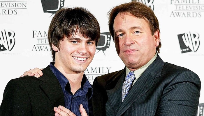 Photo: John Ritter with son Jason Ritter