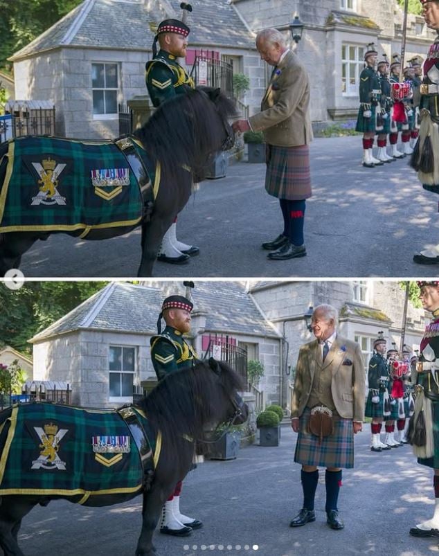 King Charles receives hot welcome at Balmoral Castle