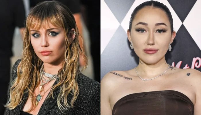 Miley Cyrus and Noah Cyrus