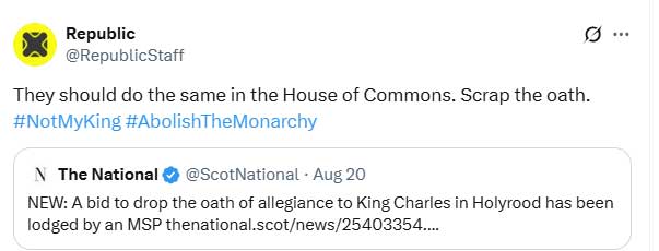 Greater bids against King Charles get support during his balmoral stay