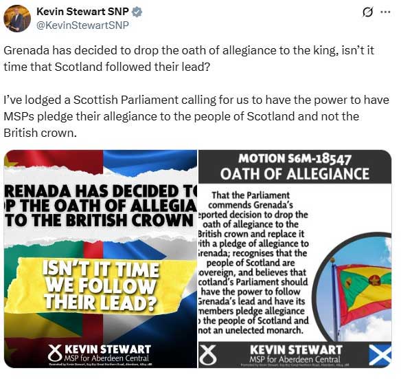 Greater bids against King Charles get support during his balmoral stay