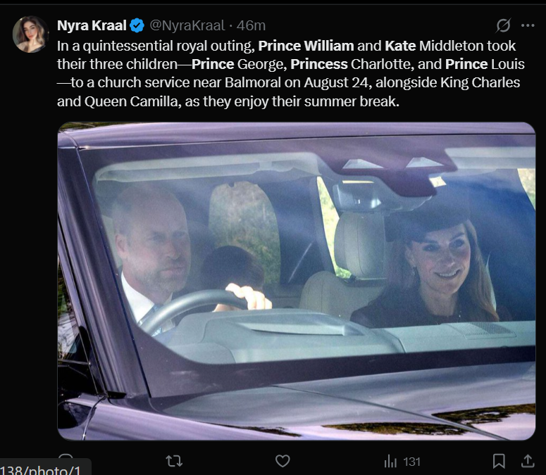 Kate Middleton, Prince William steps out with George, Charlotte and Louis: See pictures