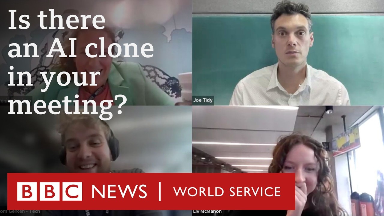 Can BBC Reporters AI -Klone fool his colleagues? - BBC World Service - YouTube