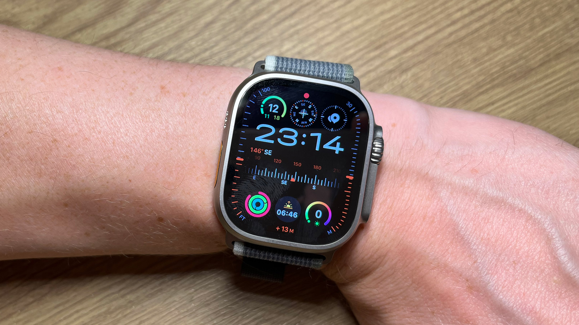 Apple Watch Ultra 2 on wrist