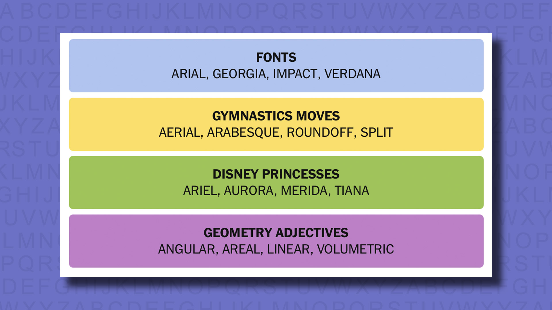 New -Connections Reply to Games 819 on a Purple Background