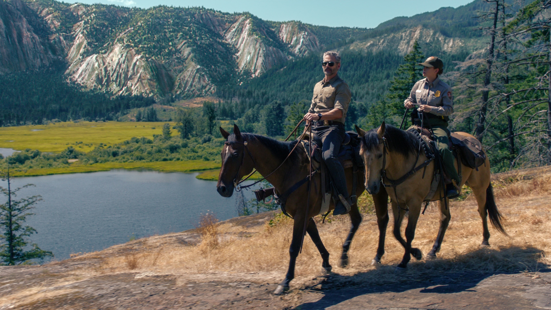 Kyle and Vasquez Ride Horses In Untold Season 1