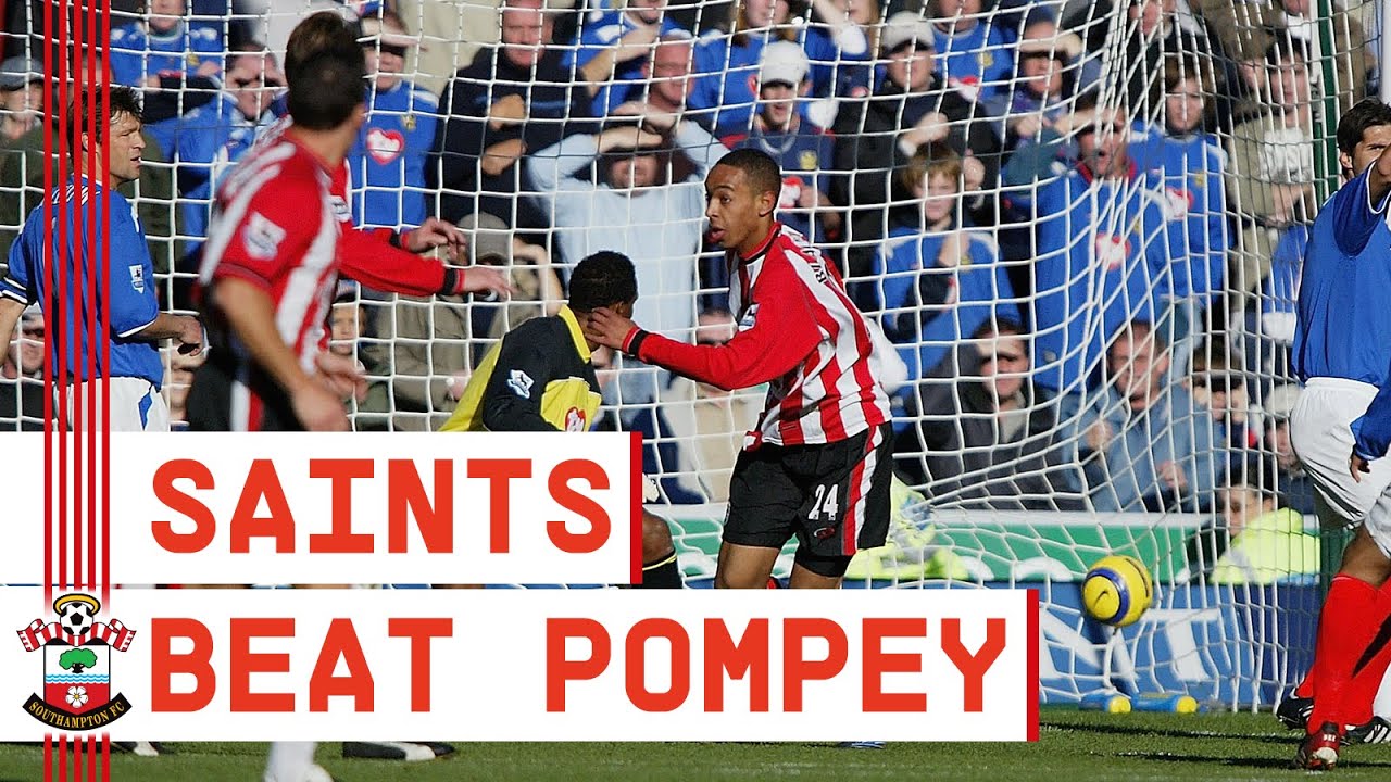 Classic Fight | Southampton Sink Pompey at St Mary's - YouTube