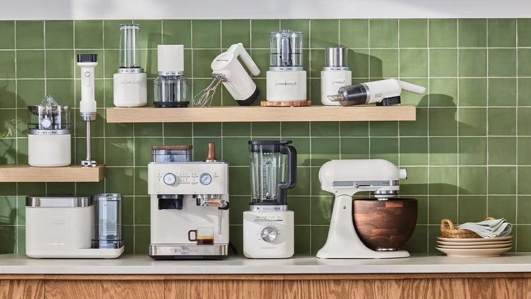 KitchenAid -Apparates that appear in porcelain white