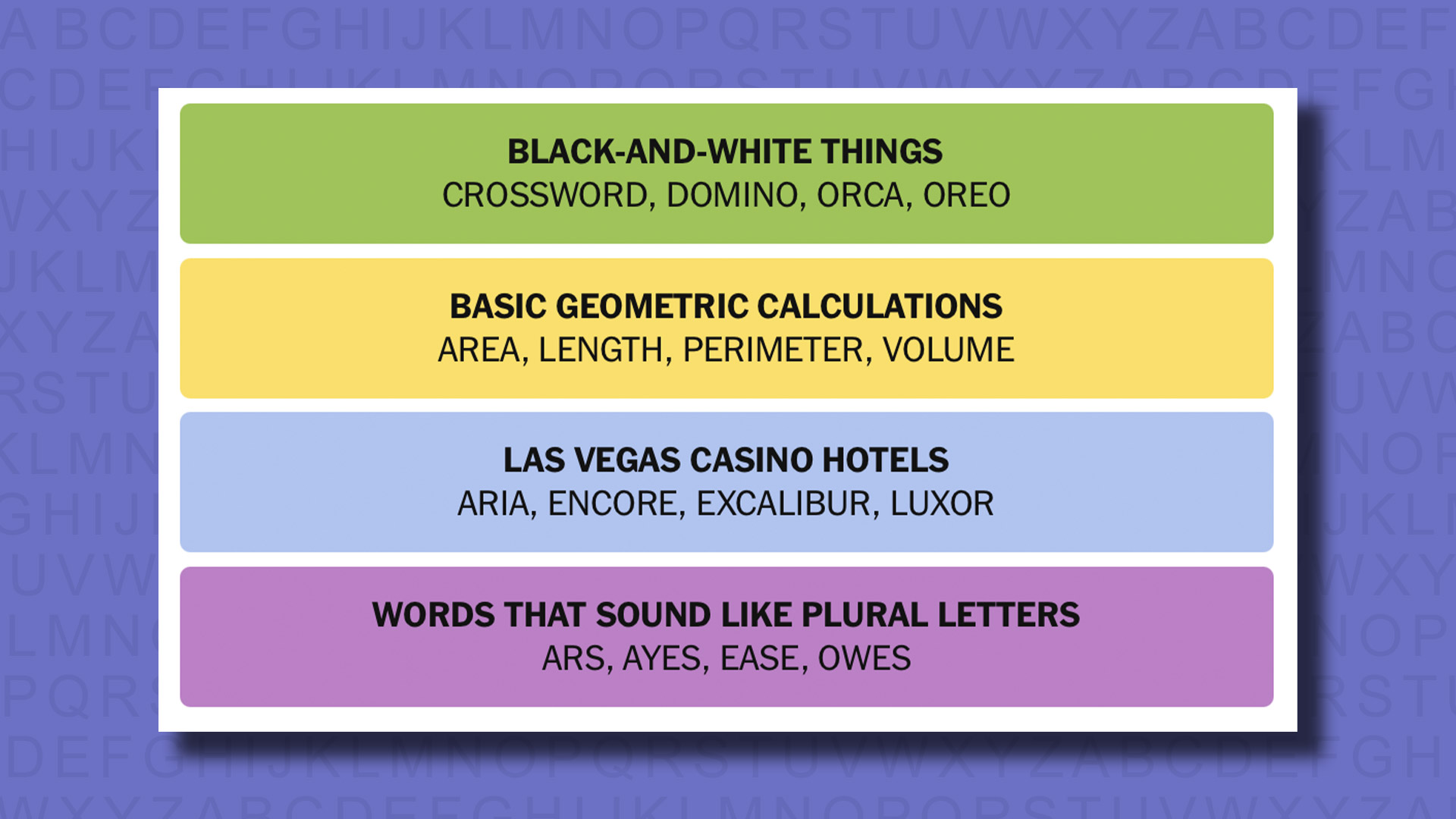 New -Connections Reply to Games 834 on a purple background