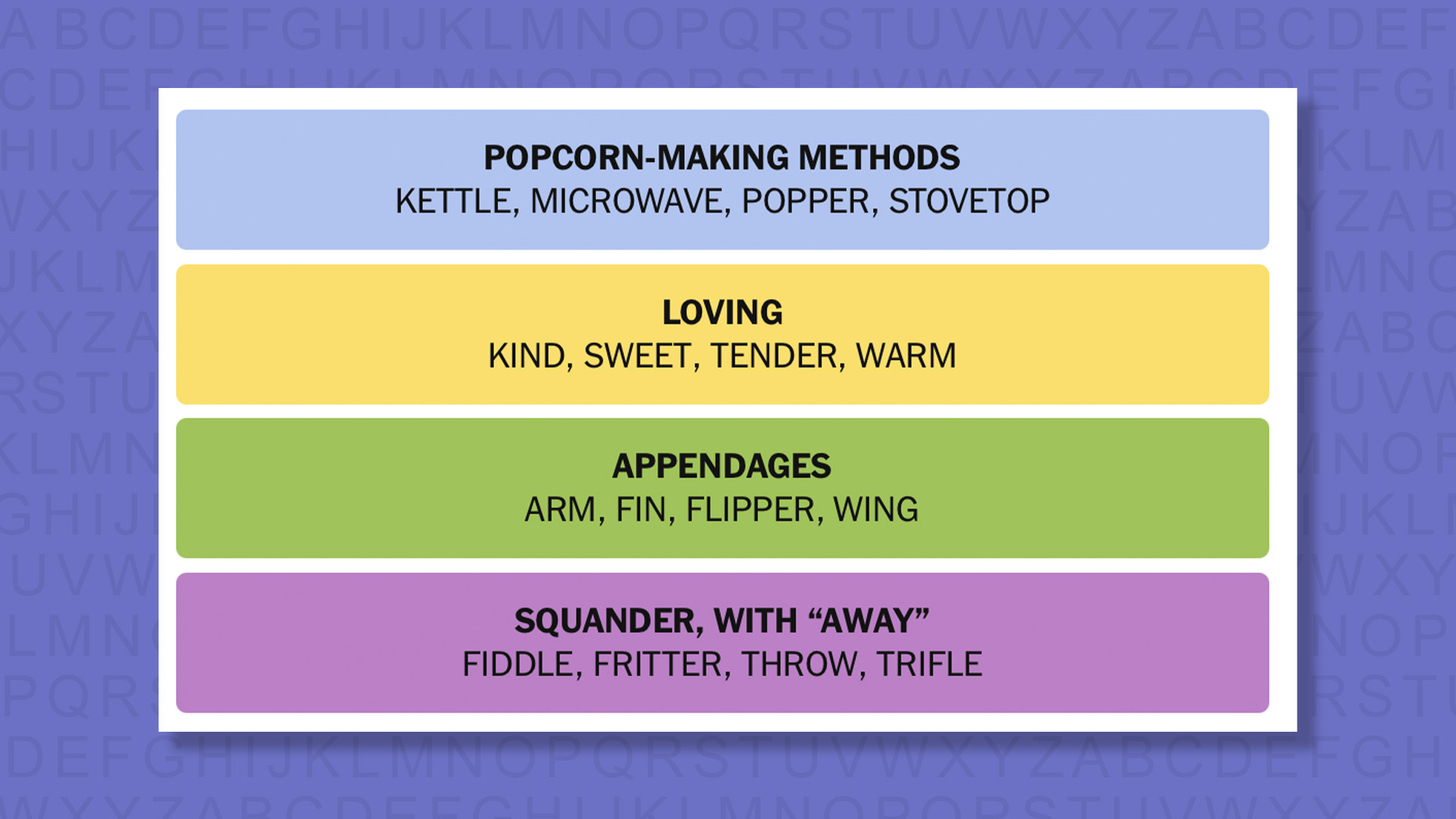 New -Connections Reply to Games 839 on a purple background