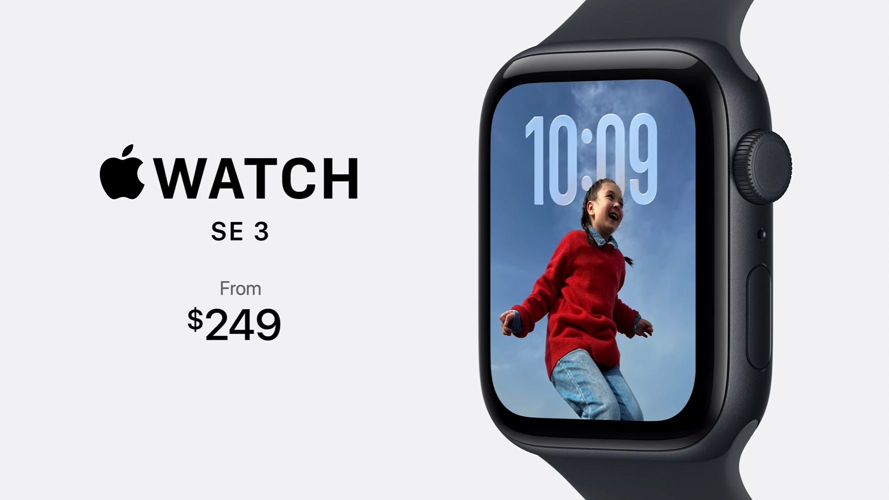 Screenshot from Apple's September 2025 event