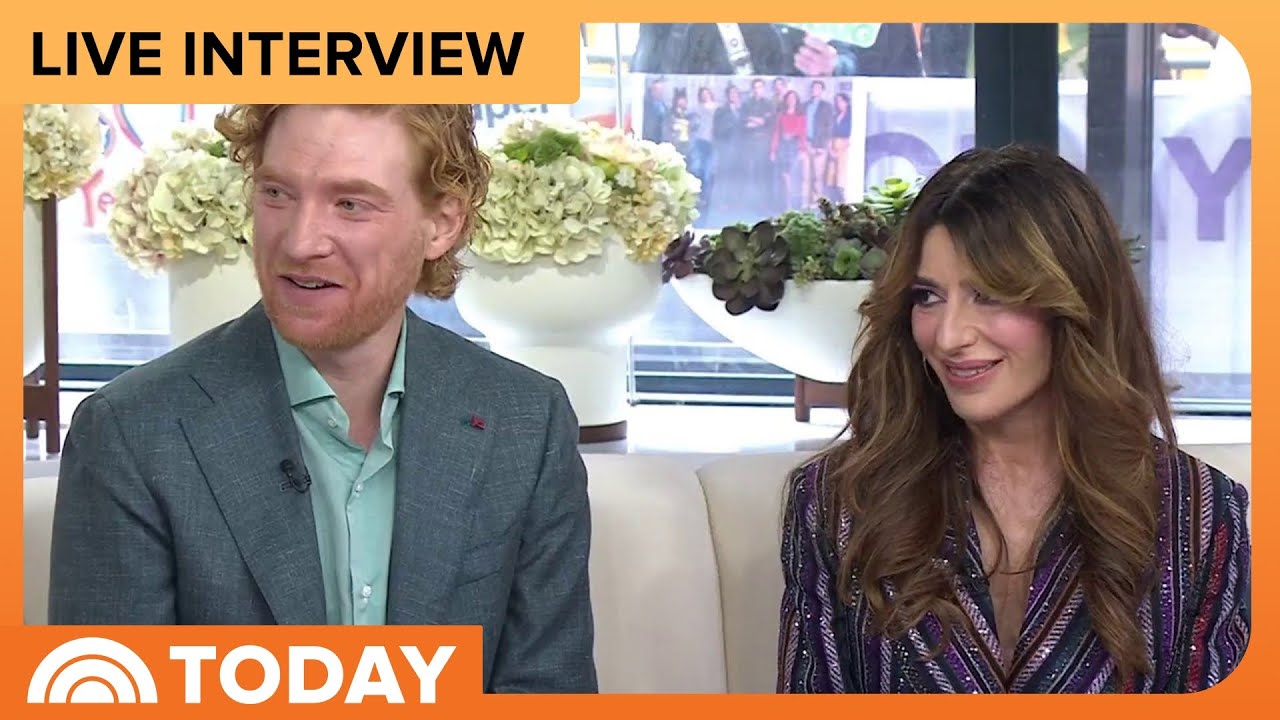 Domhnall Gleeson and Sabrina Impacciator Talk 'The Paper' - YouTube