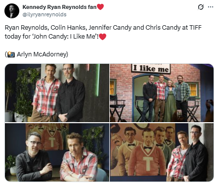 Ryan Reynolds and Colin Hanks Premiere John Candy -Documentary