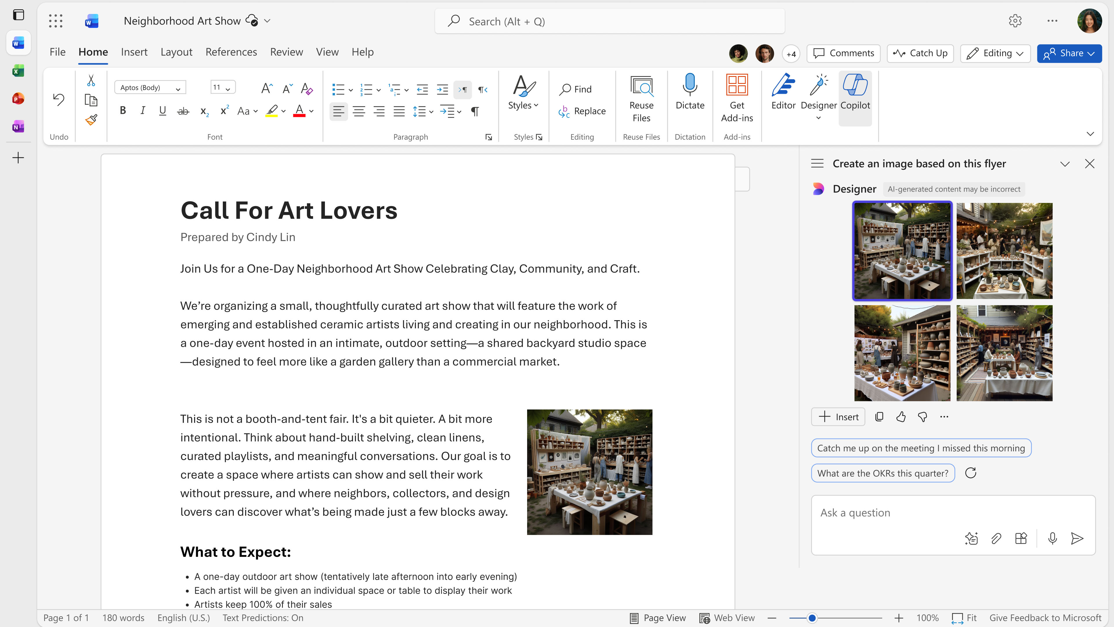 Creating Copilot -Images