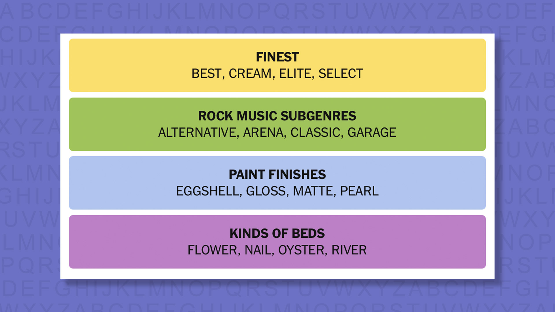 New -Connections Reply to Games 850 on a purple background